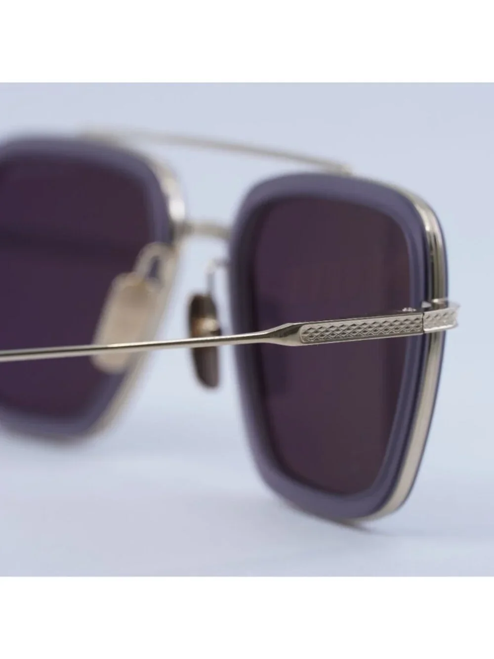 Dita FLIGHT-006-7806-C Sunglasses Grey / Gold Aviator Frame, Dark Grey Lenses